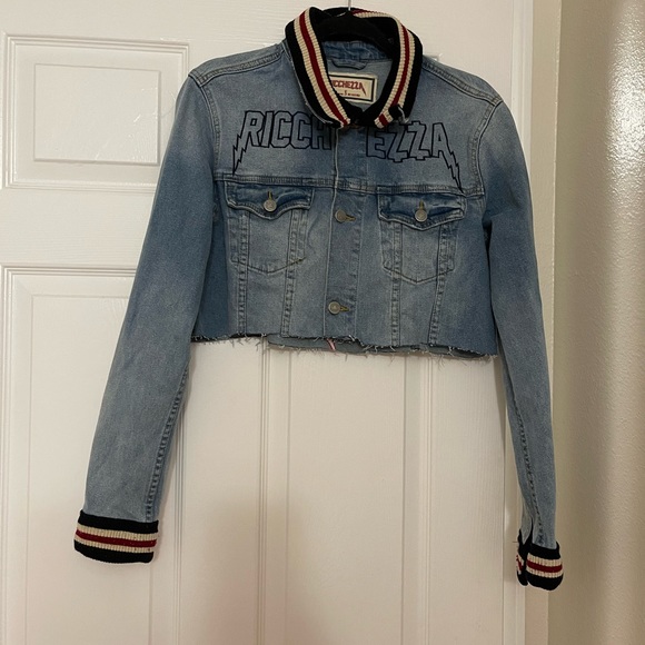 Ricchezza Trust Issues Denim Jacket - Picture 7 of 16